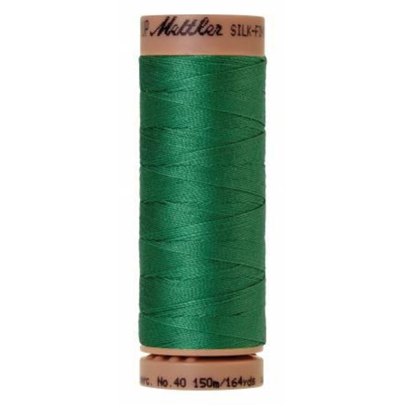 Silk-Finish Kelley 40wt 150M Solid Cotton Thread