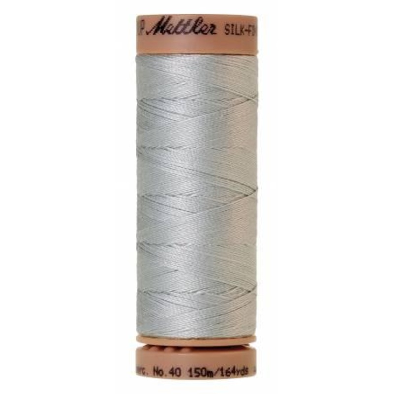 Silk-Finish Moonstone 40wt 150M Solid Cotton Thread