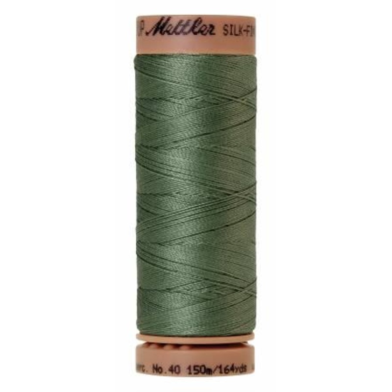 Silk-Finish Palm Leaf 40wt 150M Solid Cotton Thread