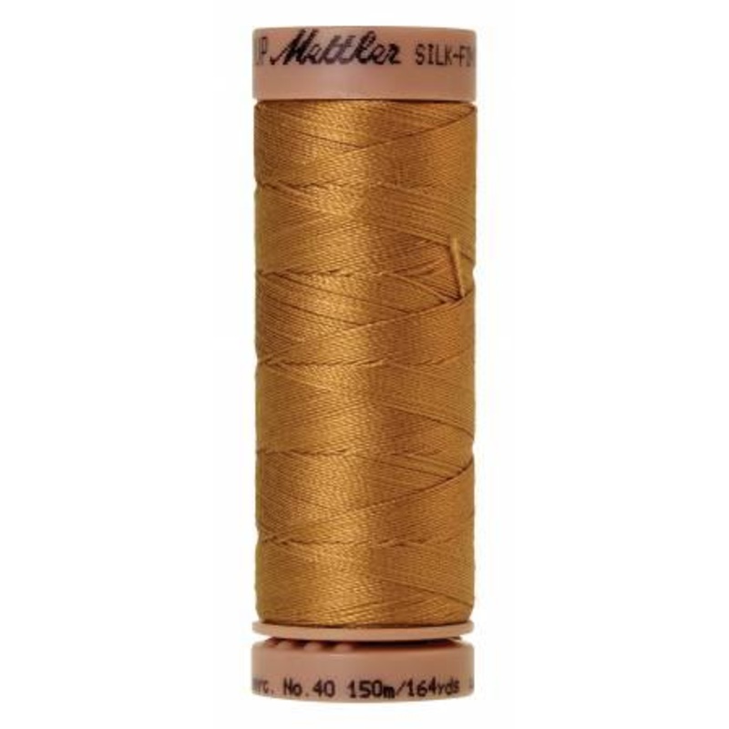 Silk-Finish Palomino 40wt 150M Solid Cotton Thread