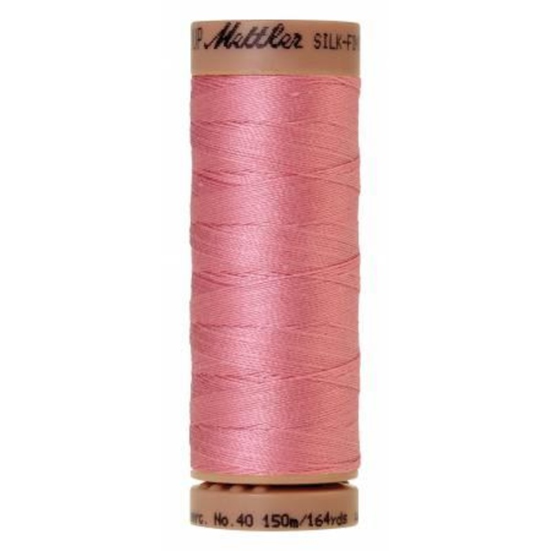 Silk-Finish Rose Quartz 40wt 150M Solid Cotton Thread