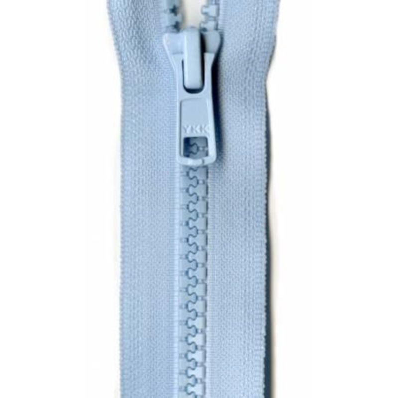 Vislon Closed Bottom Zipper 7in Candy Blue VCL07-542