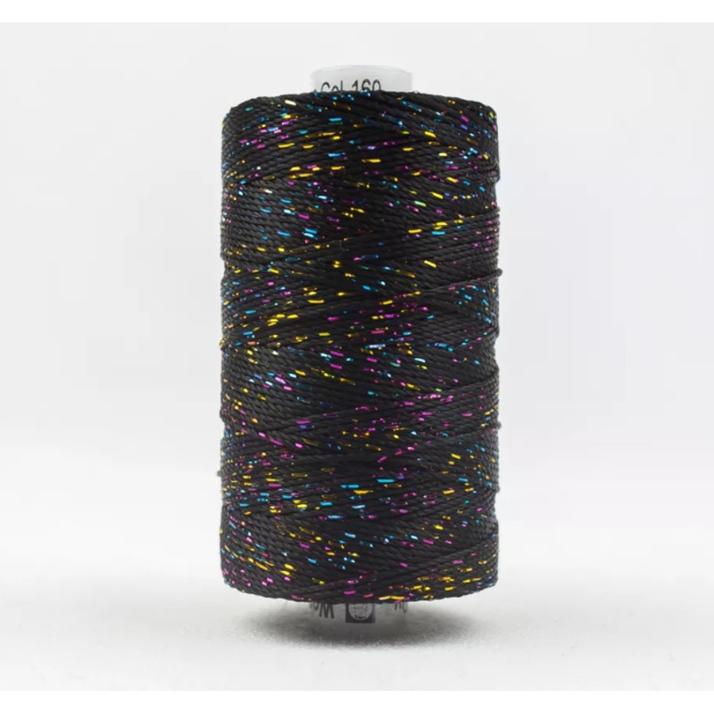 Dazzle 8wt Metallic Thread 183m-Multicolor DZ-160