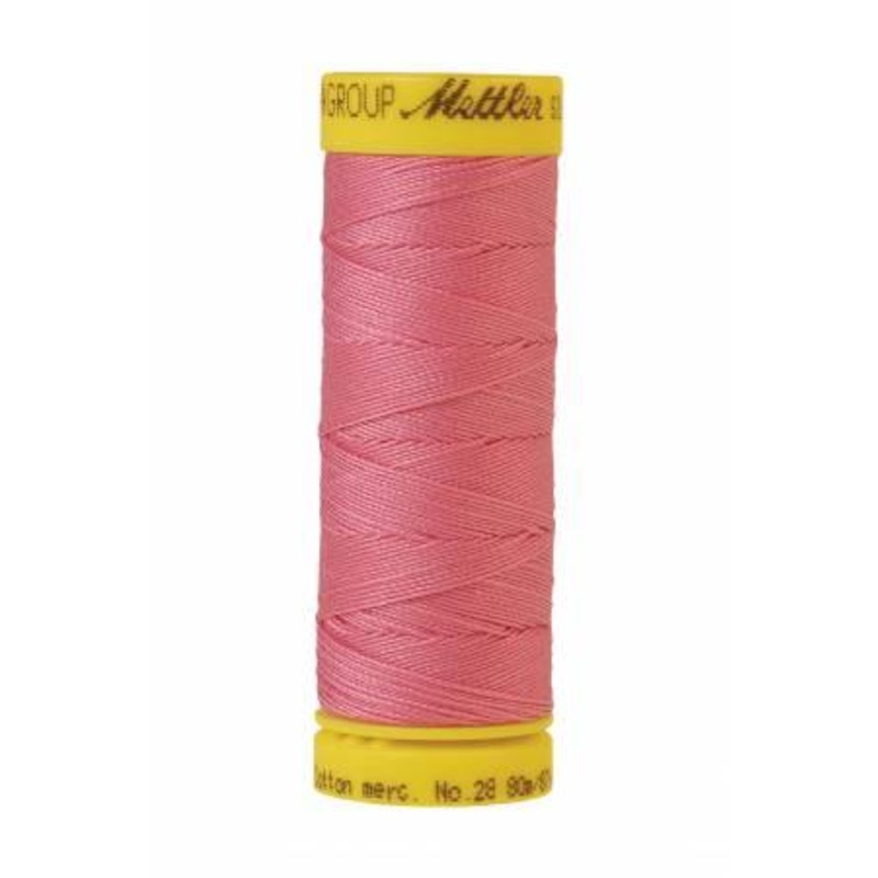 Silk-Finish Roseate 28wt 87YD Solid Cotton Thread