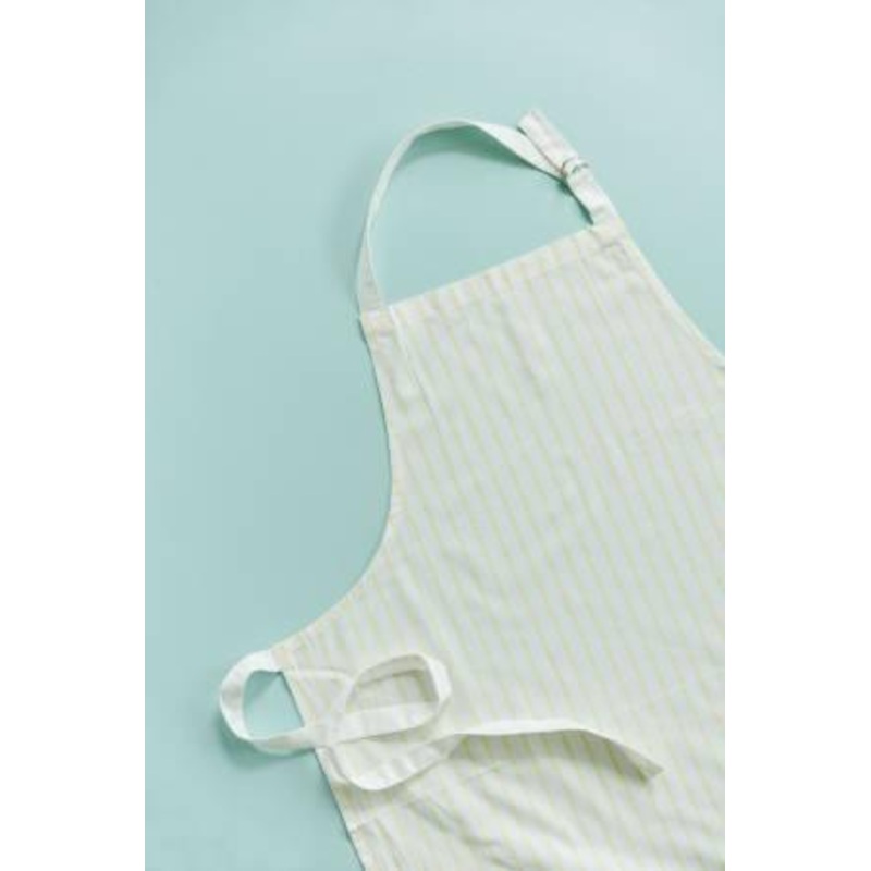 Adult Apron Blank, Pinstripe,Adjustable Neck KBKD264