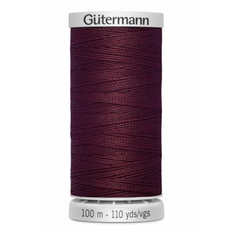 Extra Strong Polyester Upholstery Thread 100m – Burgundy – 724032-38