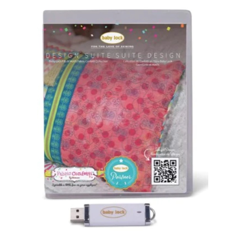 Babylock Design Suite, Fills And Motifs – Fabric Confetti Collection