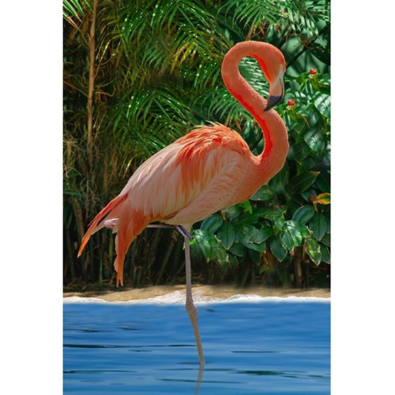 Call Of The Wild-31″ Flamingo Panel V5335-264