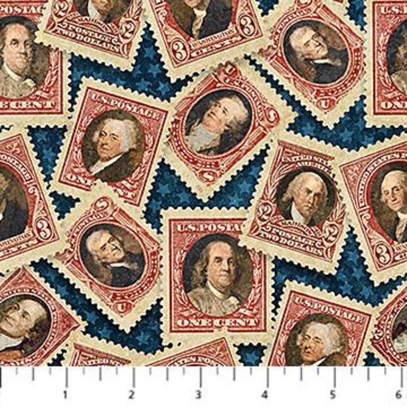 America 250-Stamps Navy/Multi DP28369-49