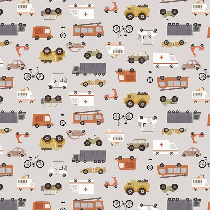 Are We There Yet?-Spinning MyWheels Fog STELLA-DLT3299-FOG