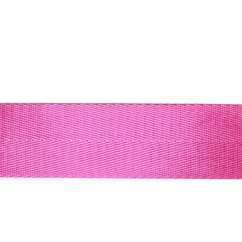 1 1/2in Poly/Nylon Herringbone Webbing Fuschia 38MM-13