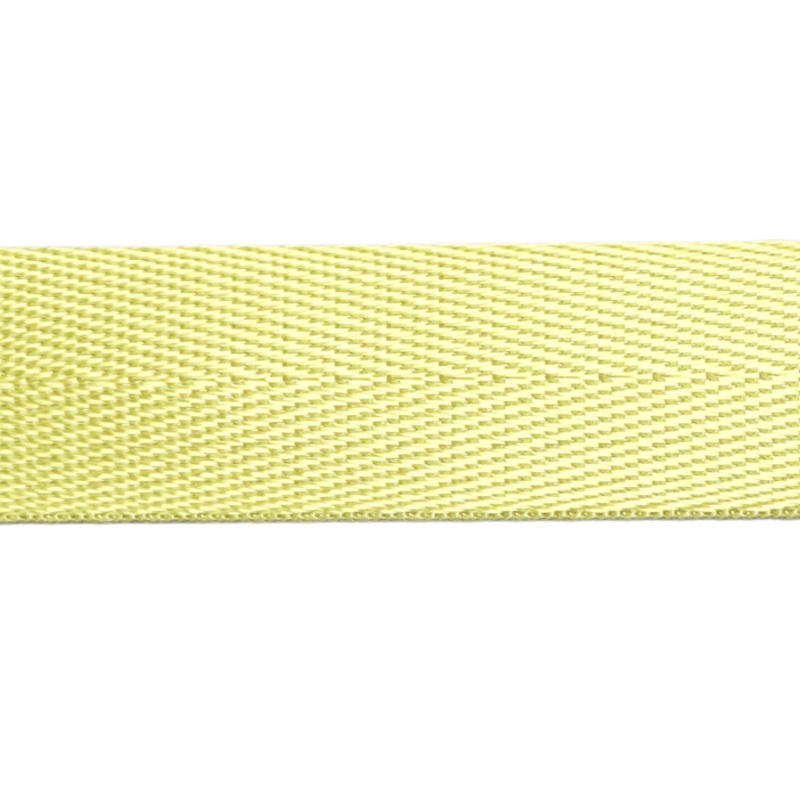 1in Poly/Nylon Herringbone Webbing Butter 25MM-56