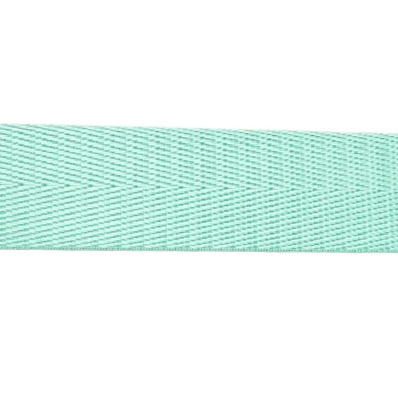 1in Poly/Nylon Herringbone Webbing Spring Green 25MM-39
