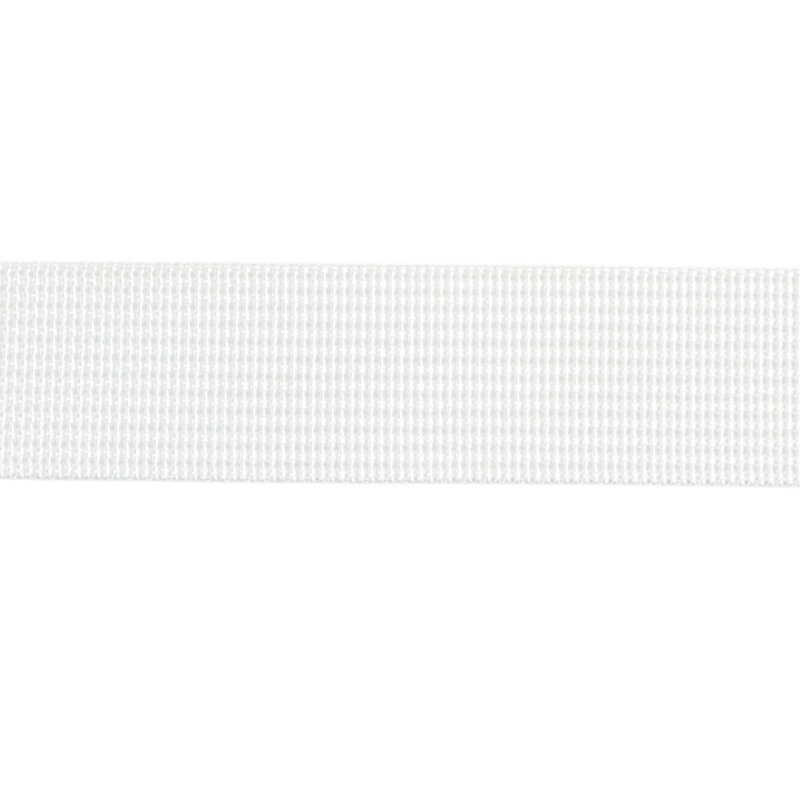 1in Poly/Nylon Webbing White 25MM-P-13