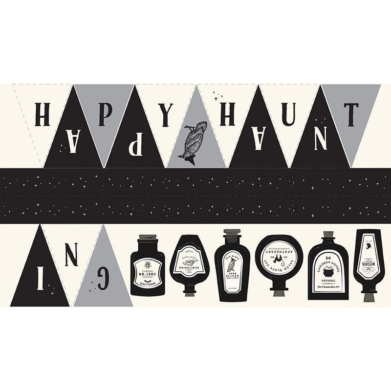 Sophisticated Halloween-25″ Bunting Panel P14627-PANEL
