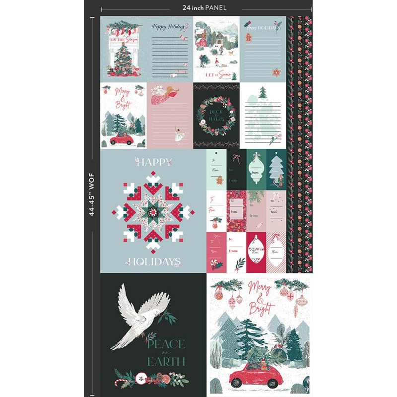 Wintertale-Holiday Spirit 24″Panel WNT12267