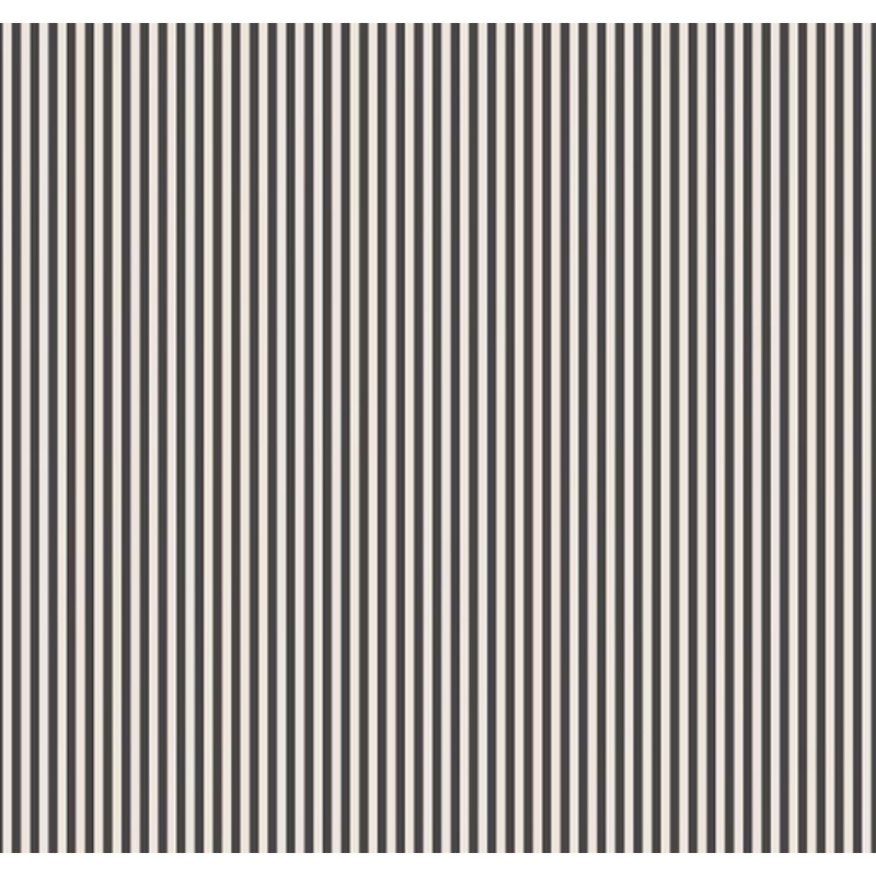 1/8″ Stripe On Ivory-Charcoal C505-CHARCOAL