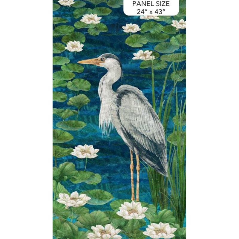 Tranquil Waters-25″ Panel Dark Blue/Multi DP27205-48