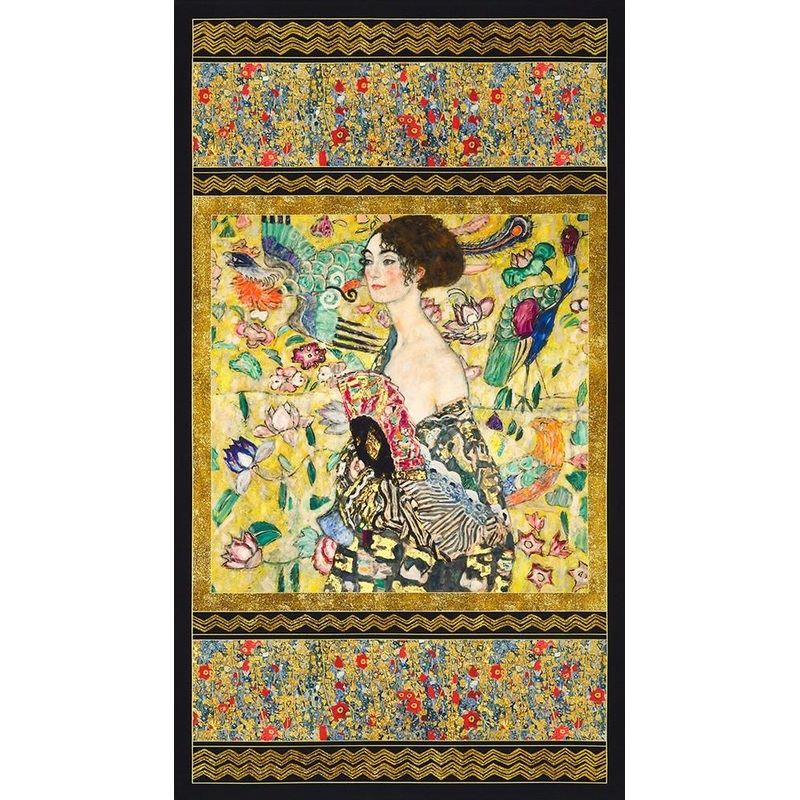 Gustav Klimt-24″ Panel Gold SRKDM-22726-133