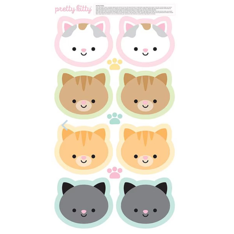 Pretty Kitty-24″ Softie Panel P15656-PANEL