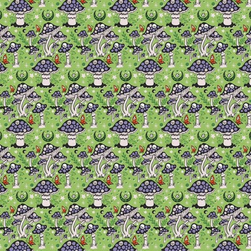 Apothecary-Mushrooms Green 12025164