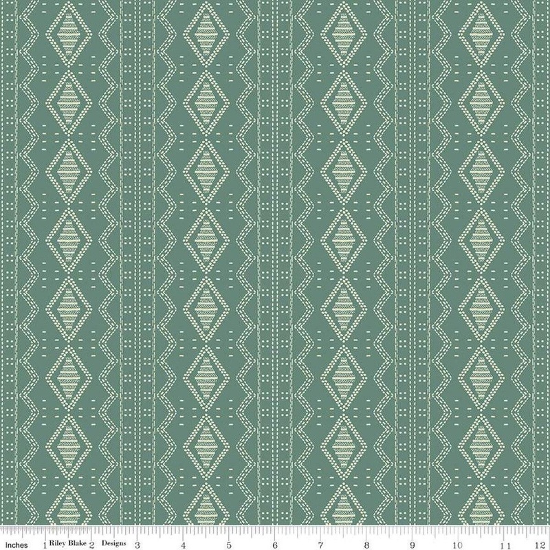 Winged Medley-Textile Teal C15914-TEAL