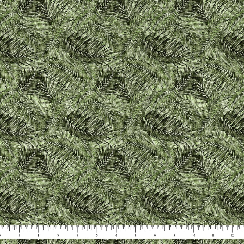 All Florida Shop Hop 2025-Foliage Texture Green 2600-30883-G