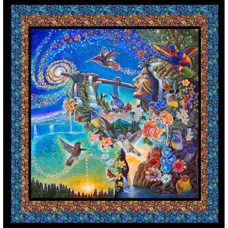 Nature’s Music-37″ Panel 50000-MULTI