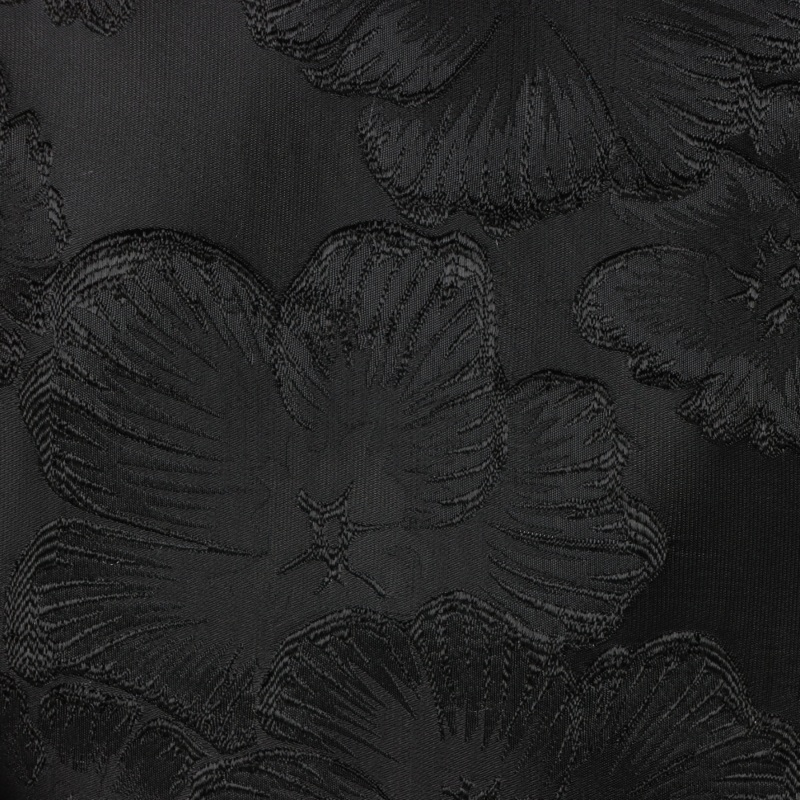 56″ Tone on Tone Flowers JS-3113-BLACK