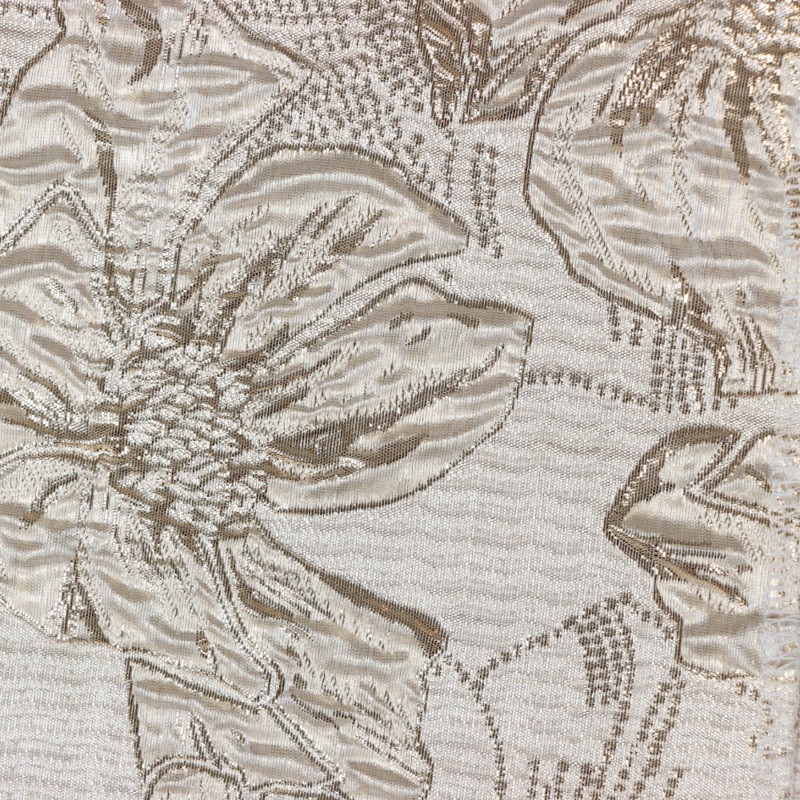 58″ Big Flower Brocade-13 Gold BRO-5201-LIL-13GOLD