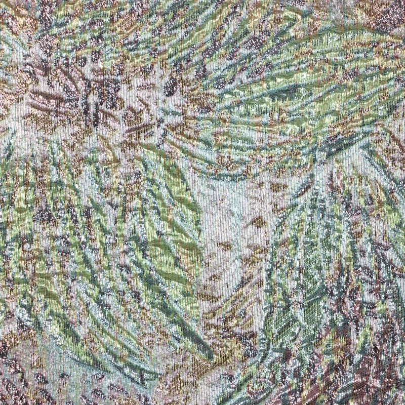 58″ Tropical Metallic Brocade-1 BRO-5207-LIL-1