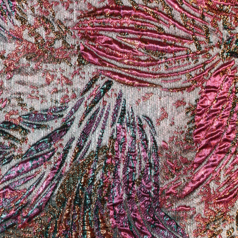 58″ Tropical Metallic Brocade-2 BRO-5207-LIL-2