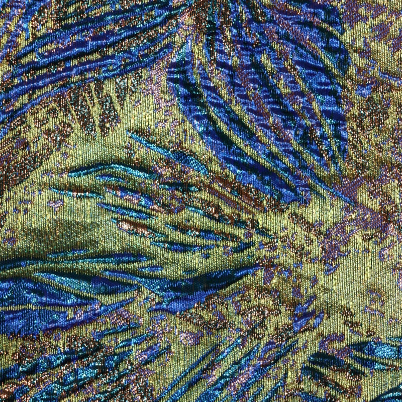 58″ Tropical Metallic Brocade-4 BRO-5207-LIL-4