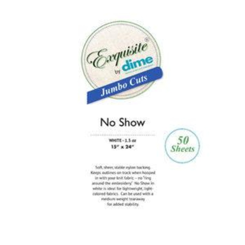 Medium Cutaway Stabilizer Sheets 50pk Jumbo Cuts 15″x24″