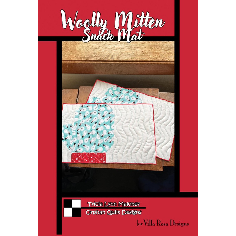 Wooly Mitten Snack Mat Pattern VRD-OQ113