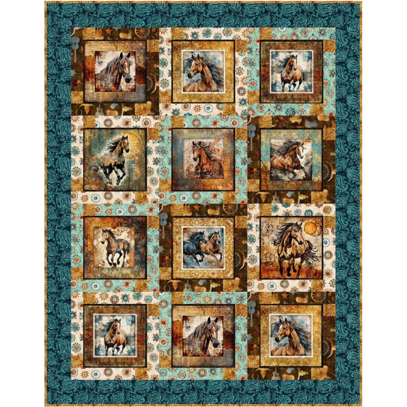 Born To Run Quilt Kit
