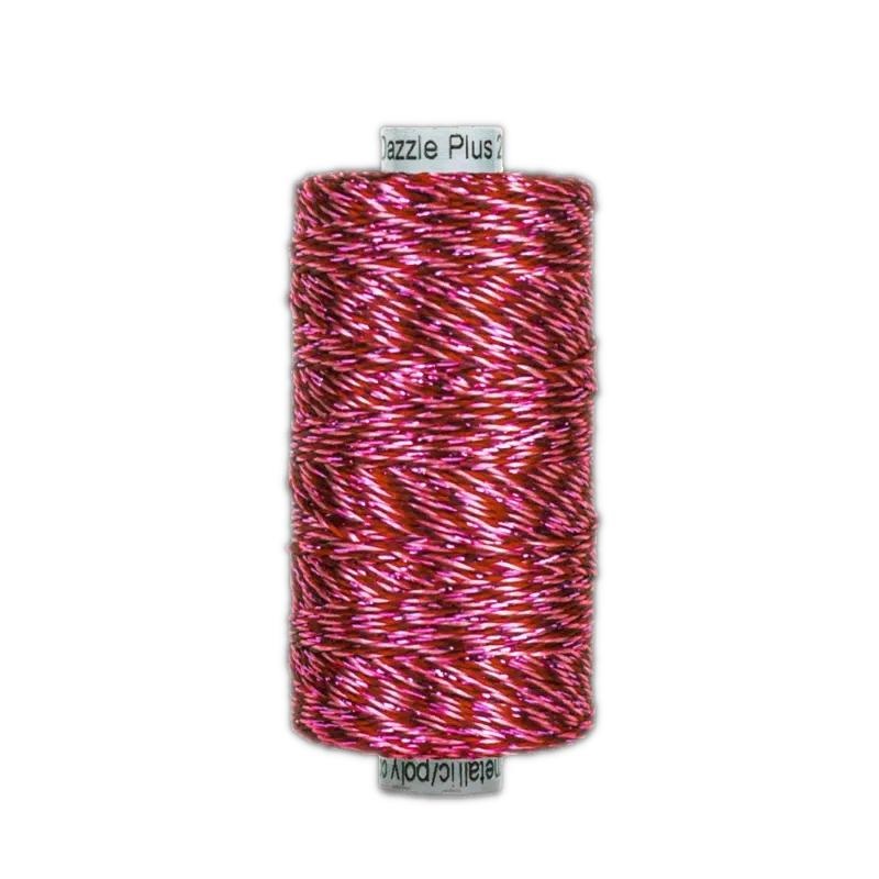 Dazzle Kim Rado 8wt Metallic Thread 183m Firecracker DZM-04