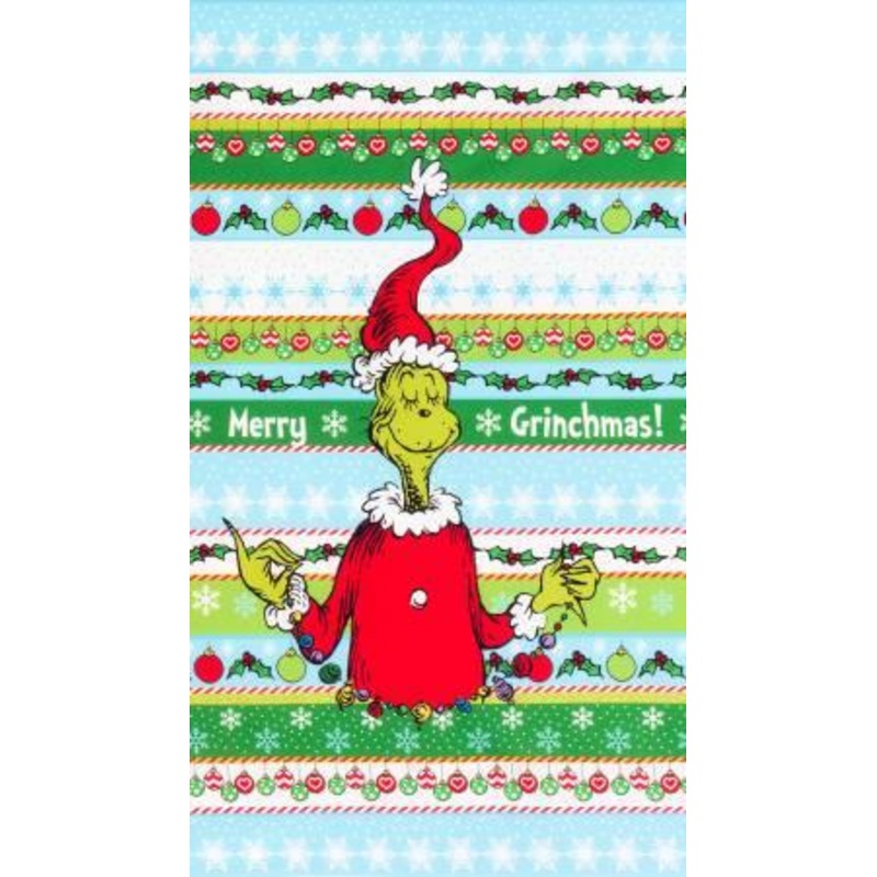 Panel Holiday Dr. Seuss 24in repeat ADE20274223