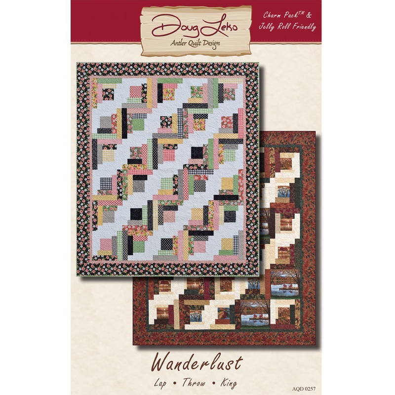 Wanderlust Quilt Pattern by Doug Leko for Antler Quilt Designs