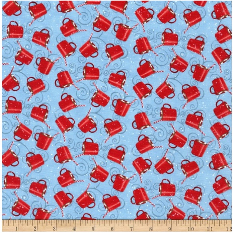 Welcome Winter “Hot Cocoa”-Henry Glass-BTY