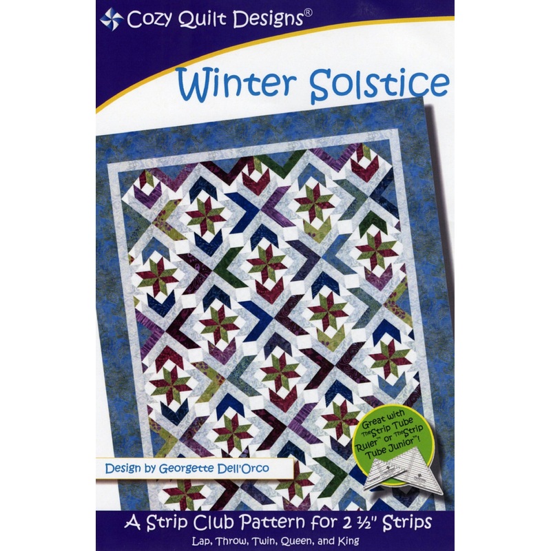 Winter Solstice Quilt Pattern by Cozy Quilt Designs