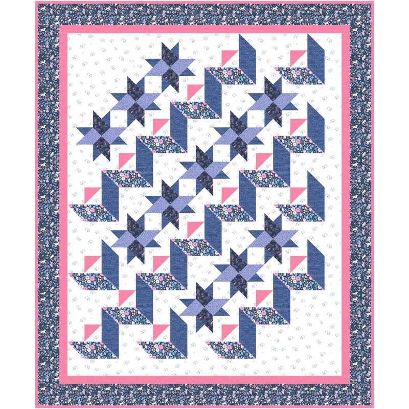 Ziggy Stars Quilt Pattern by Bound To Be Quilting