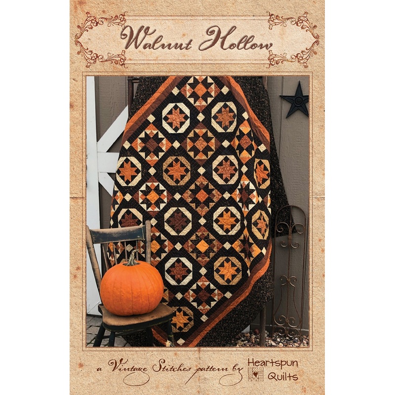 Walnut Hollow Quilt Pattern by Heartspun Quilts