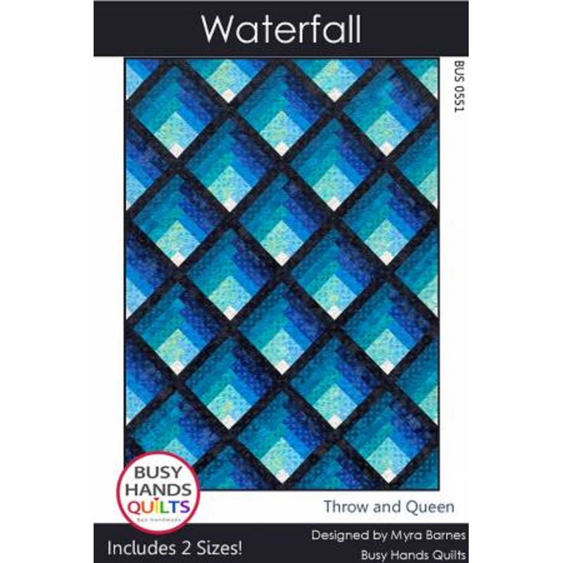 Waterfall Quilt Pattern by Busy Hands Quilts