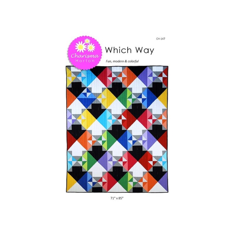 Which Way Quilt Pattern by Charisma Horton
