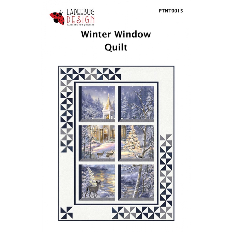 Winter Window Quilt Pattern by Ladeebug Designs