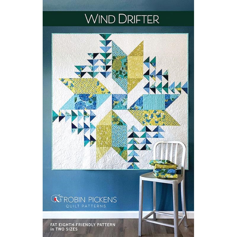 Wind Drifter Quilt Pattern by Robin Pickens