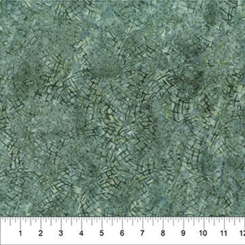 Changes in Seasons Crosshatching Green