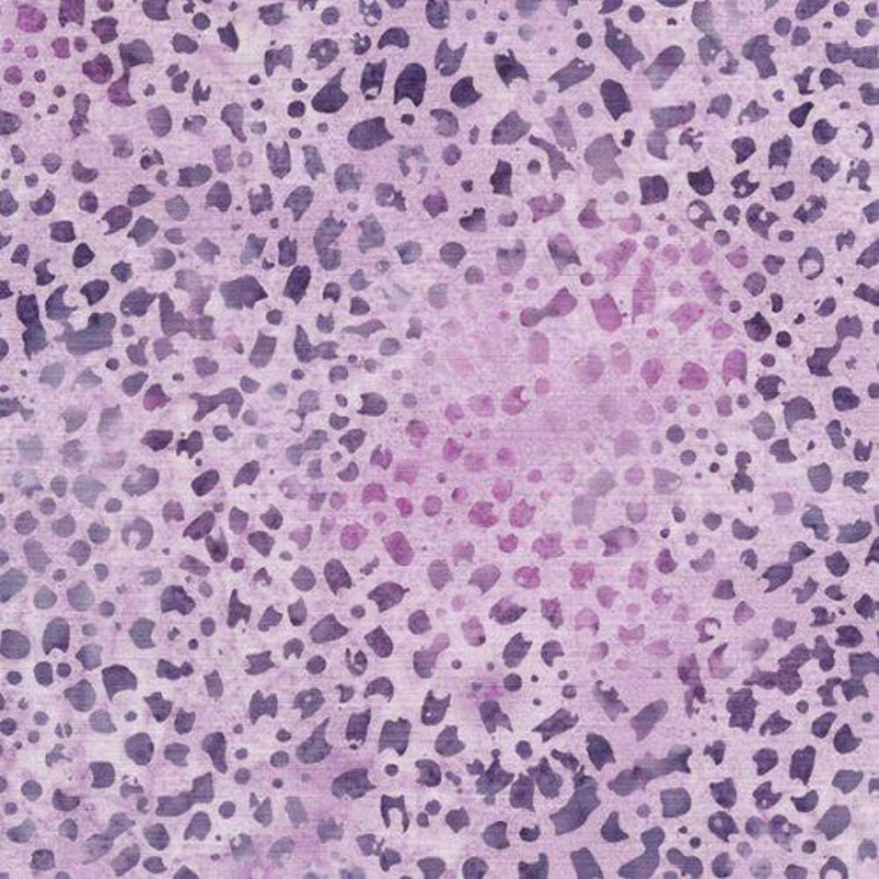 Meadow Hues Floral Dot Lavender Purple