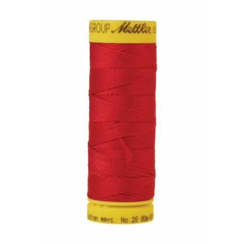 0504 Mettler 100% Cotton 28wt Country Red